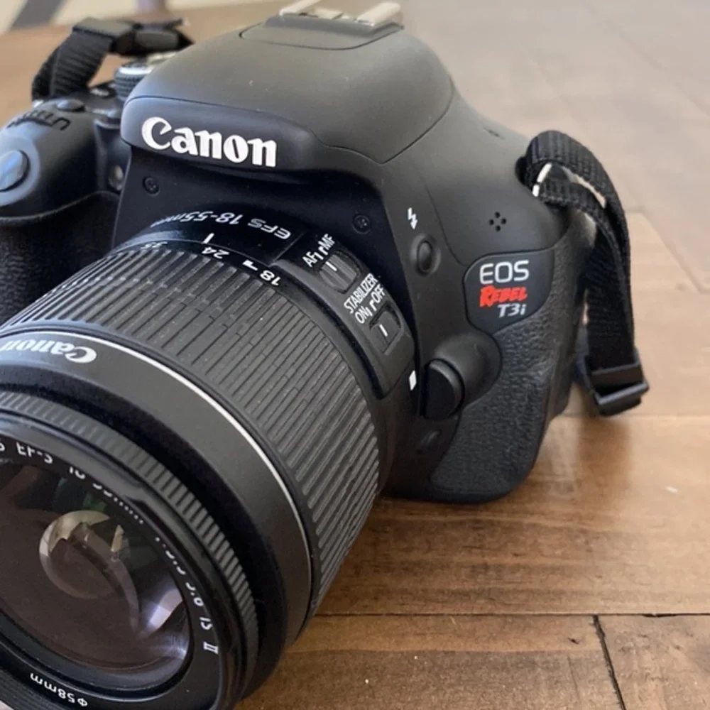 Canon EOS Rebel T3i Digital SLR Camera EF-S 18-55mm f/3.5-5.6 IS Lens